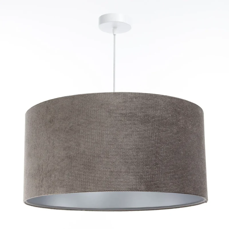 Suspension Luminaire | GLAMOUR STRUCTURAL VELOUR (Marron/Argent)