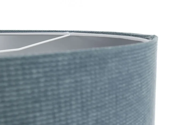 Suspension Luminaire | GLAMOUR STRUCTURAL VELOUR (Bleu Gris/Argent)