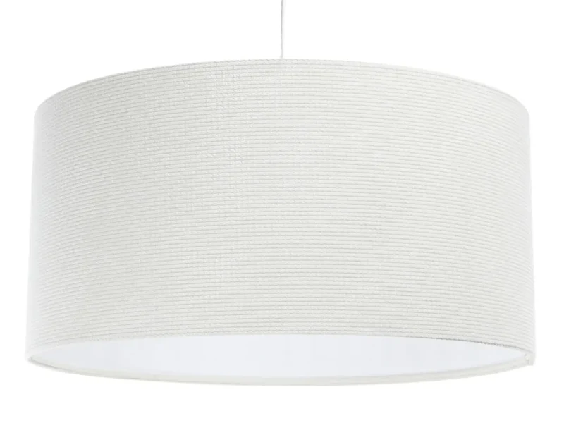 Suspension Luminaire | GLAMOUR STRUCTURAL VELOUR (Blanc Crème)