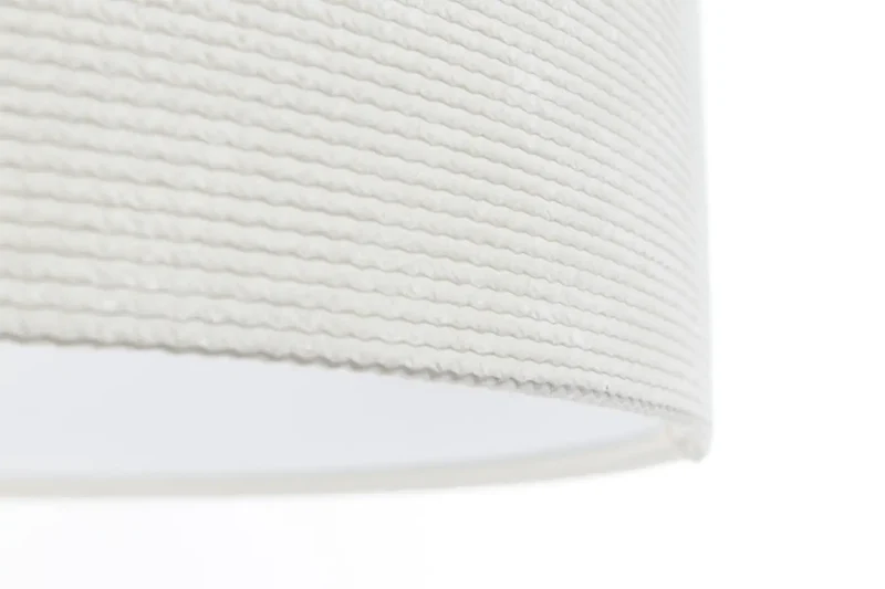 Suspension Luminaire | GLAMOUR STRUCTURAL VELOUR (Blanc Crème)