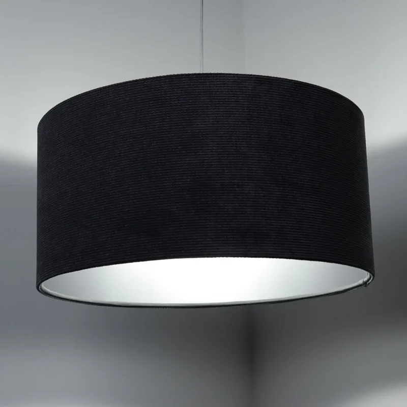 Suspension Luminaire | GLAMOUR STRUCTURAL VELOUR (Graphite/Argent)