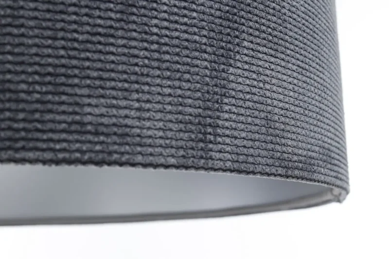 Suspension Luminaire | GLAMOUR STRUCTURAL VELOUR (Graphite/Argent)