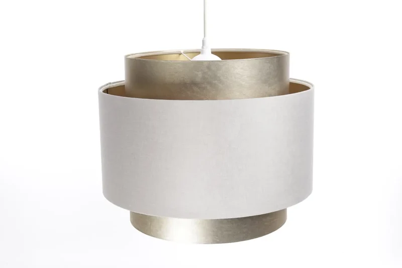 Suspension Luminaire | DOBLO (Crème/Doré)