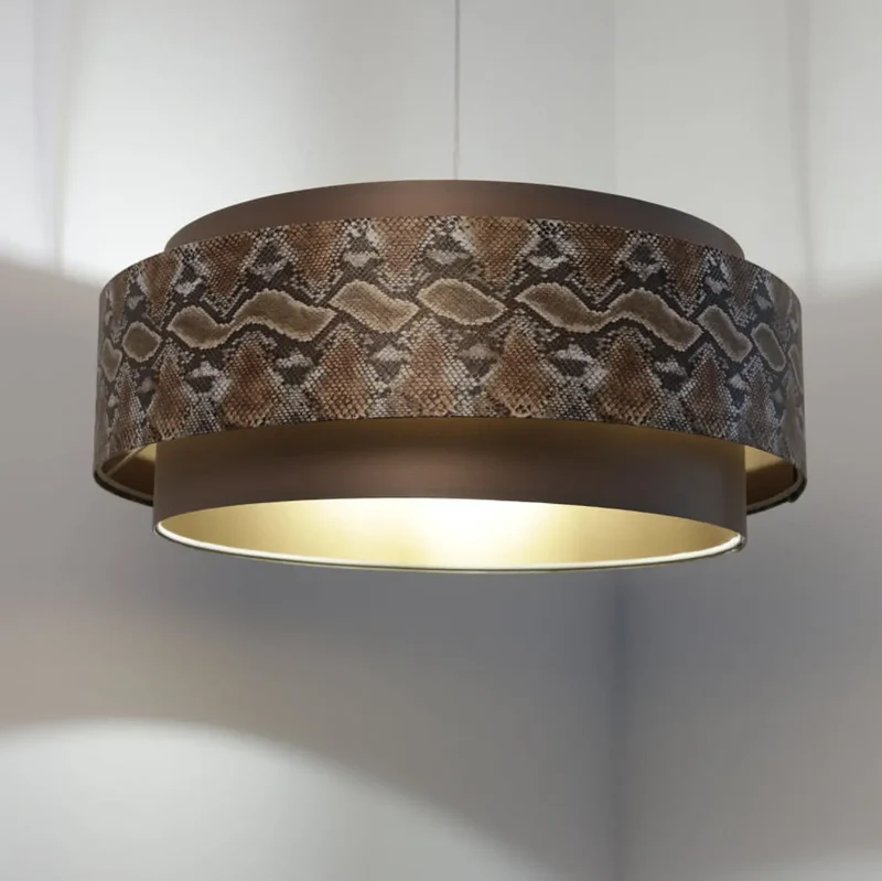 Suspension Luminaire | DOBLO (Marron/Cuivré)
