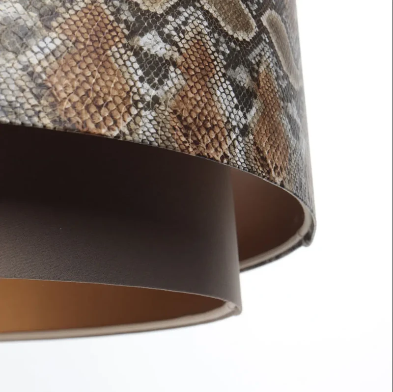 Suspension Luminaire | DOBLO (Marron/Cuivré)