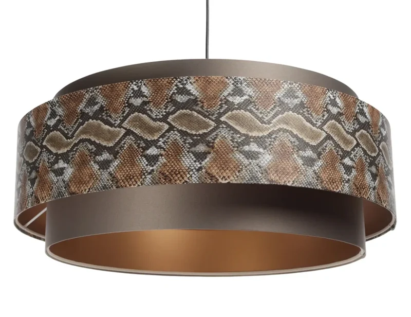 Suspension Luminaire | DOBLO (Marron/Cuivré)