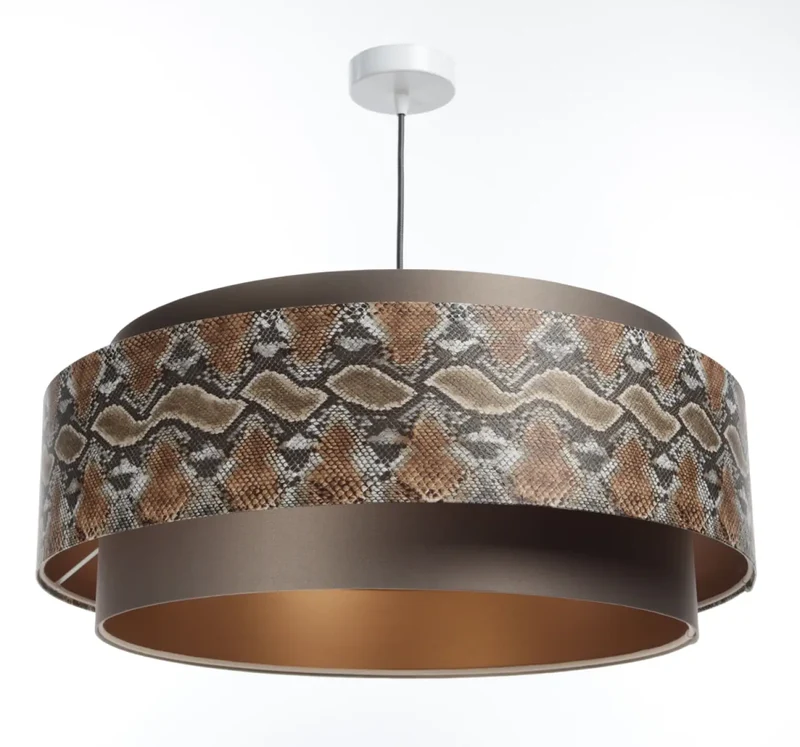 Suspension Luminaire | DOBLO (Marron/Cuivré)