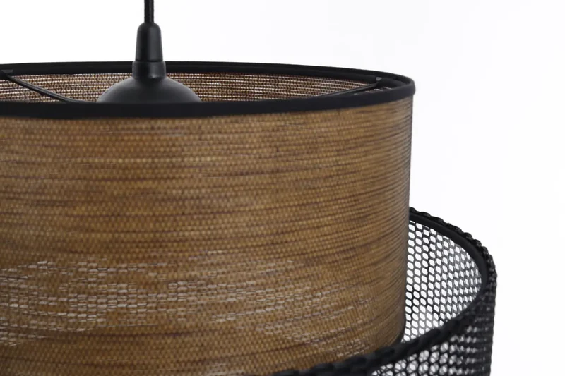 Suspension Luminaire | DOBLO (Marron/Noir)
