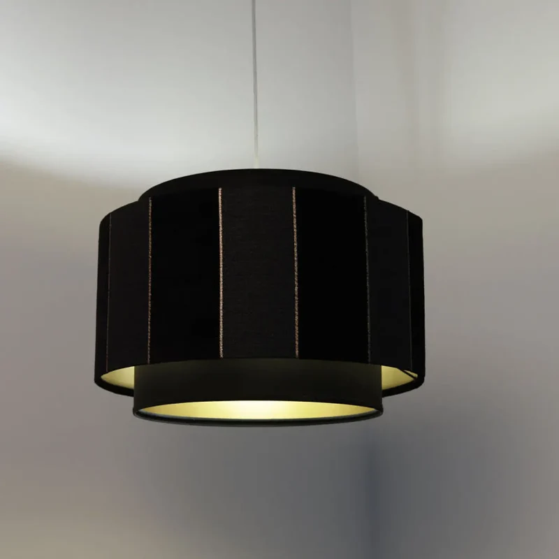 Suspension Luminaire | DOBLO (Noir/Doré)