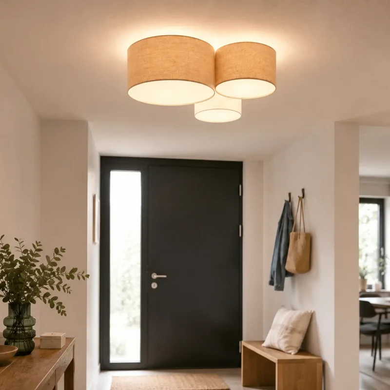 Luminaire Plafonnier | TRIO BOHO (Crème/Ecru/Caramel)