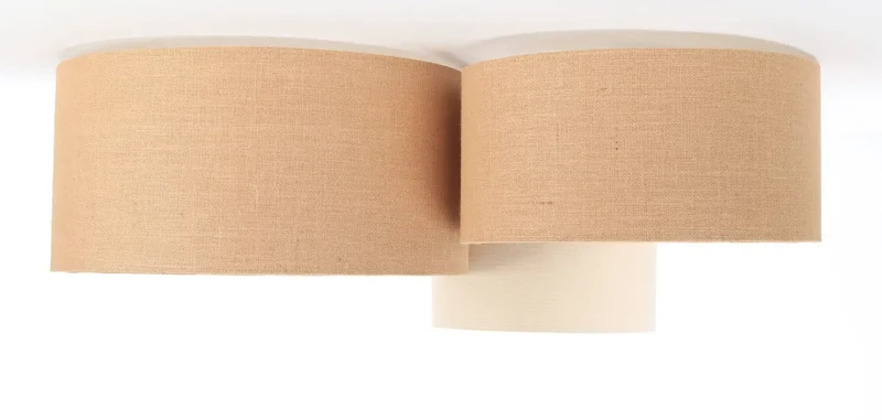 Luminaire Plafonnier | TRIO BOHO (Crème/Ecru/Caramel)