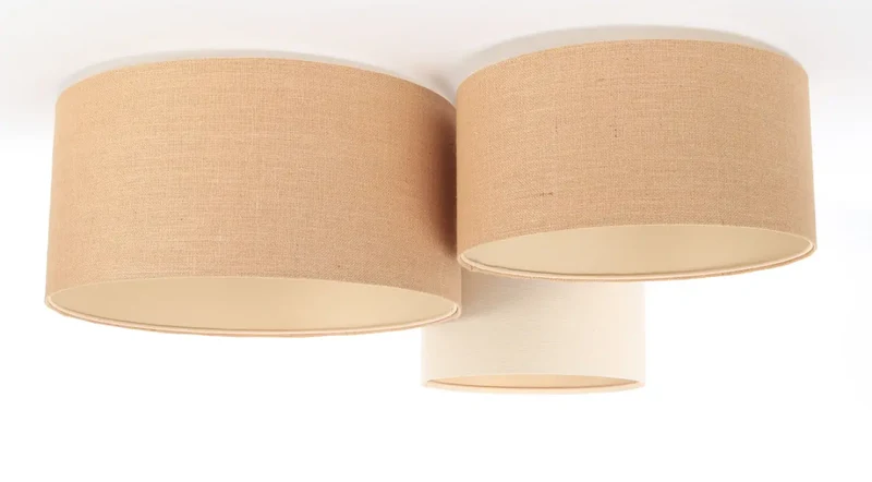 Luminaire Plafonnier | TRIO BOHO (Crème/Ecru/Caramel)