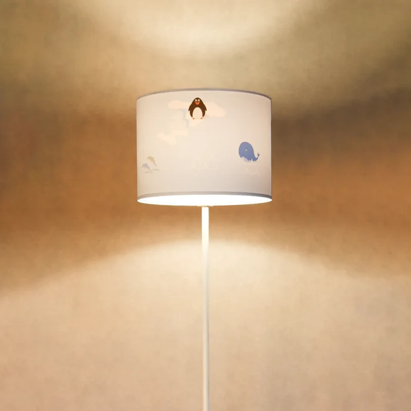 Lampadaire | SWEET DREAMS (Bleu Pastel/Blanc/Marron)