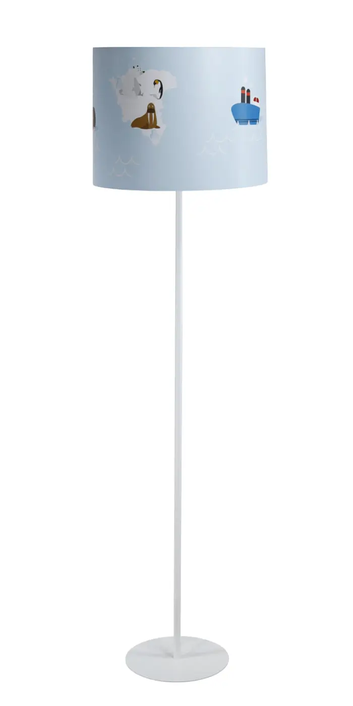 Lampadaire | SWEET DREAMS (Bleu Pastel/Blanc/Marron)