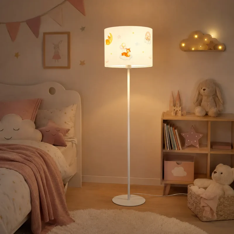 Lampadaire | SWEET DREAMS (Blanc/Bleu Pastel/Jaune/Marron Clair)