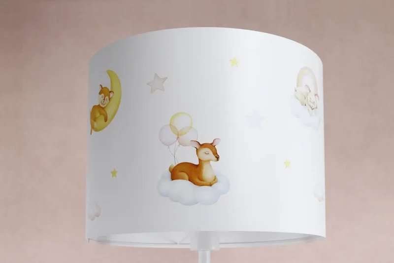 Lampadaire | SWEET DREAMS (Blanc/Bleu Pastel/Jaune/Marron Clair)