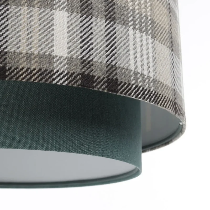 Suspension Luminaire | DOBLO (Turquoise/Gris)