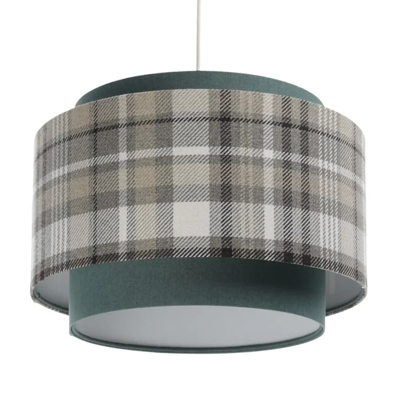 Suspension Luminaire | DOBLO (Turquoise/Gris)