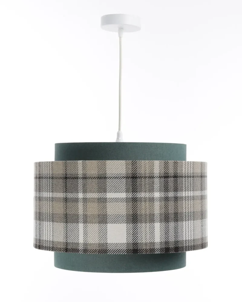Suspension Luminaire | DOBLO (Turquoise/Gris)