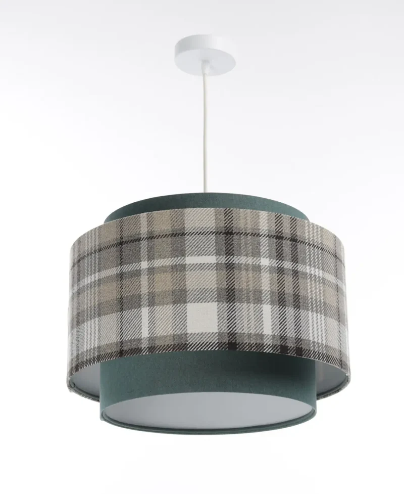 Suspension Luminaire | DOBLO (Turquoise/Gris)