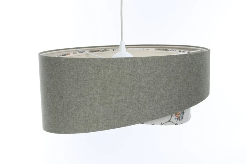 Suspension Luminaire | GALAXY BOHO ELEGANT (Gris Vert/Ecru/Orange)