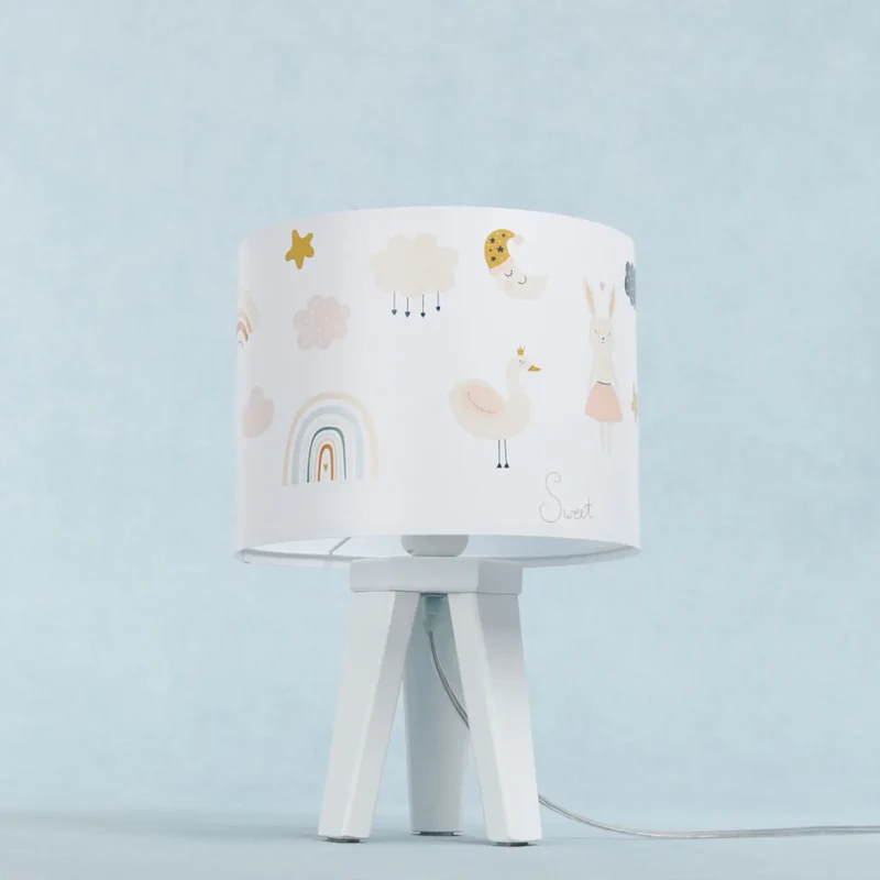 Lampe de table | SWEET DREAMS (Blanc / Orange)