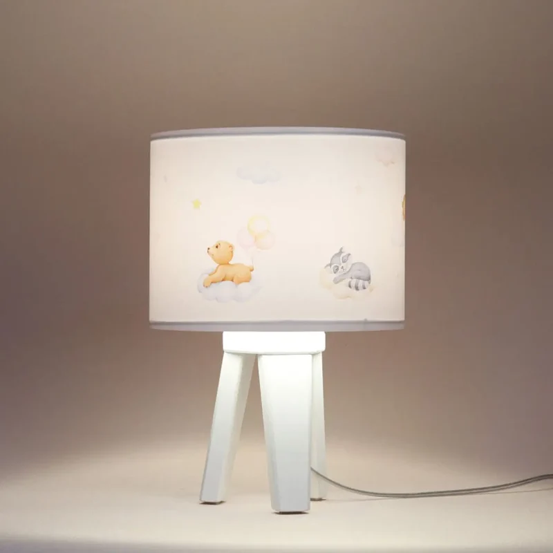 Lampe de table | SWEET DREAMS (Blanc / Bleu / Jaune / Marron clair)