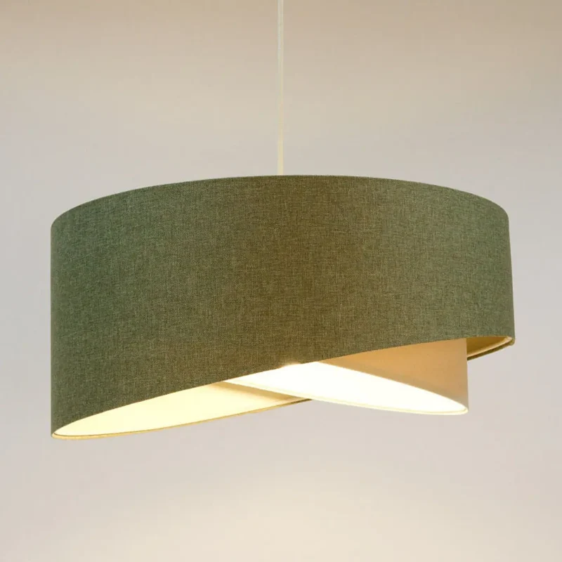 Suspension Luminaire | GALAXY BOHO ELEGANT (Gris Vert/Crème)