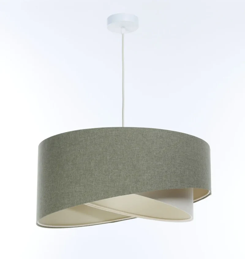 Suspension Luminaire | GALAXY BOHO ELEGANT (Gris Vert/Crème)