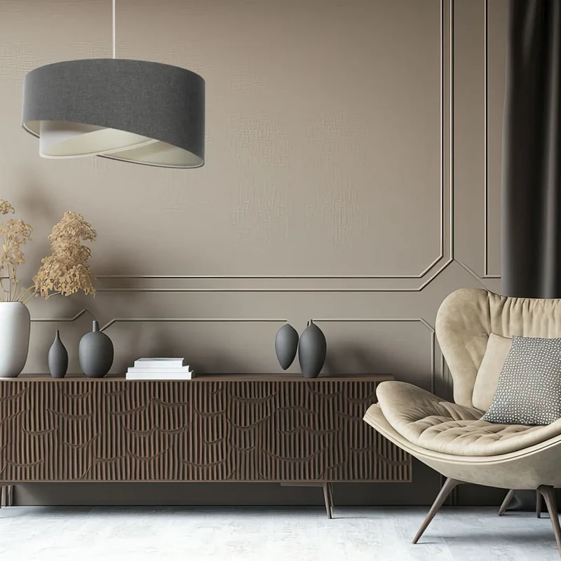 Suspension Luminaire | GALAXY BOHO ELEGANT (Graphite/Crème)