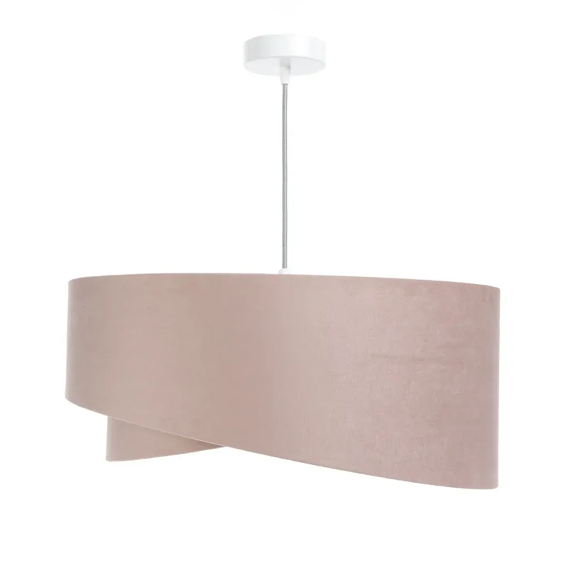 Suspension Luminaire (Vieux Rose/Gris Clair)