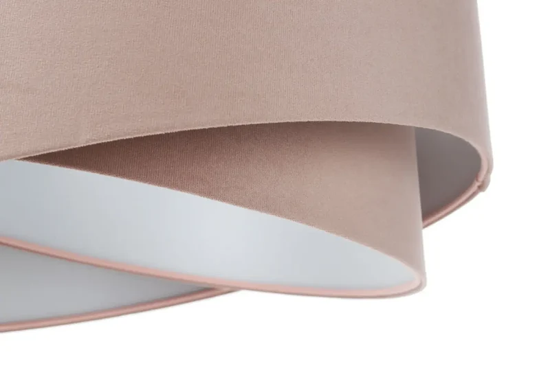 Suspension Luminaire (Vieux Rose/Gris Clair)