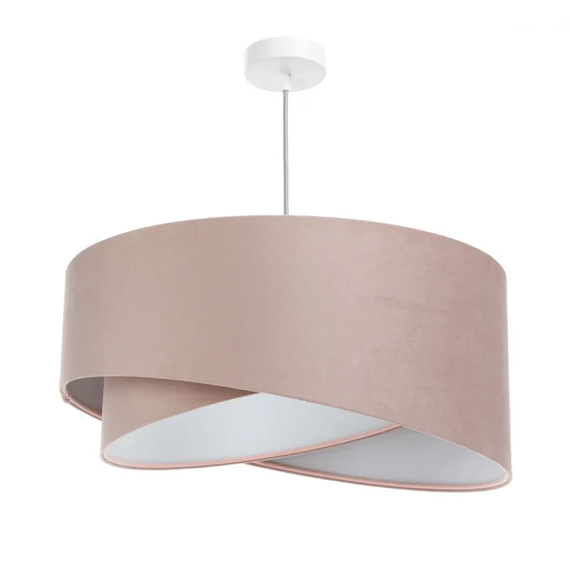 Suspension Luminaire (Vieux Rose/Gris Clair)