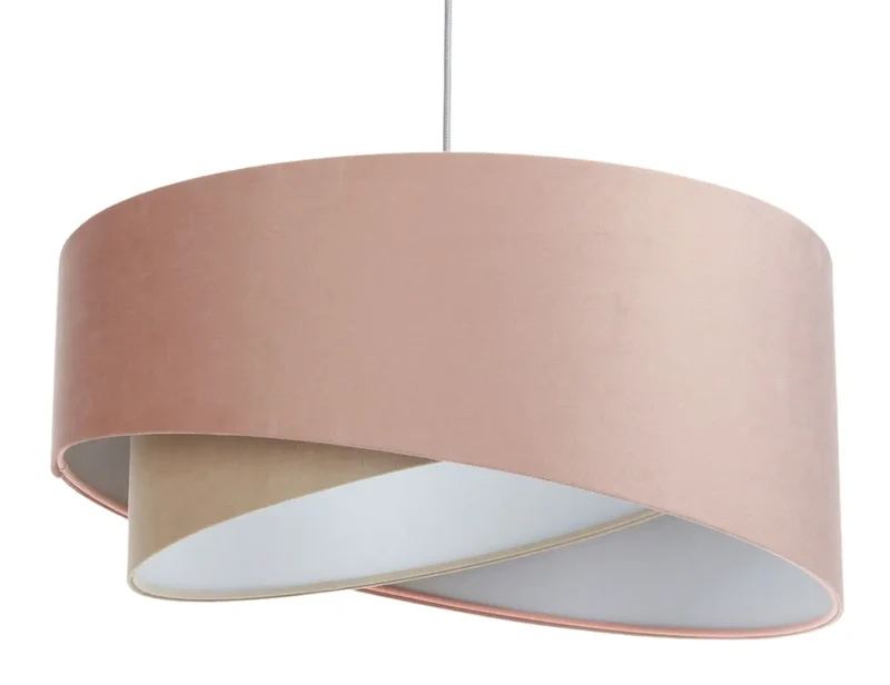 Suspension Luminaire | GALAXY JASMIN (Vieux Rose/Beige/Gris Clair)
