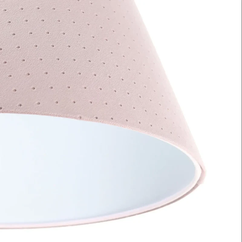 Suspension Luminaire | BELL JASMIN (Vieux Rose/Blanc)