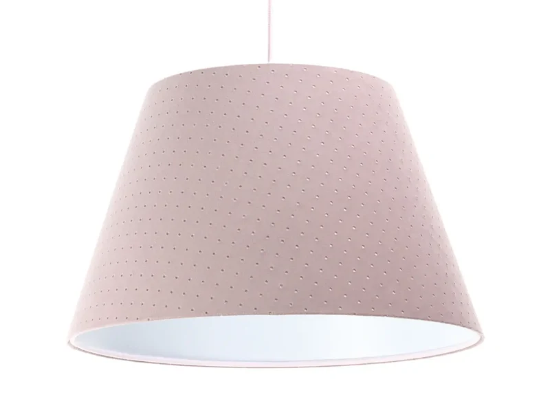 Suspension Luminaire | BELL JASMIN (Vieux Rose/Blanc)