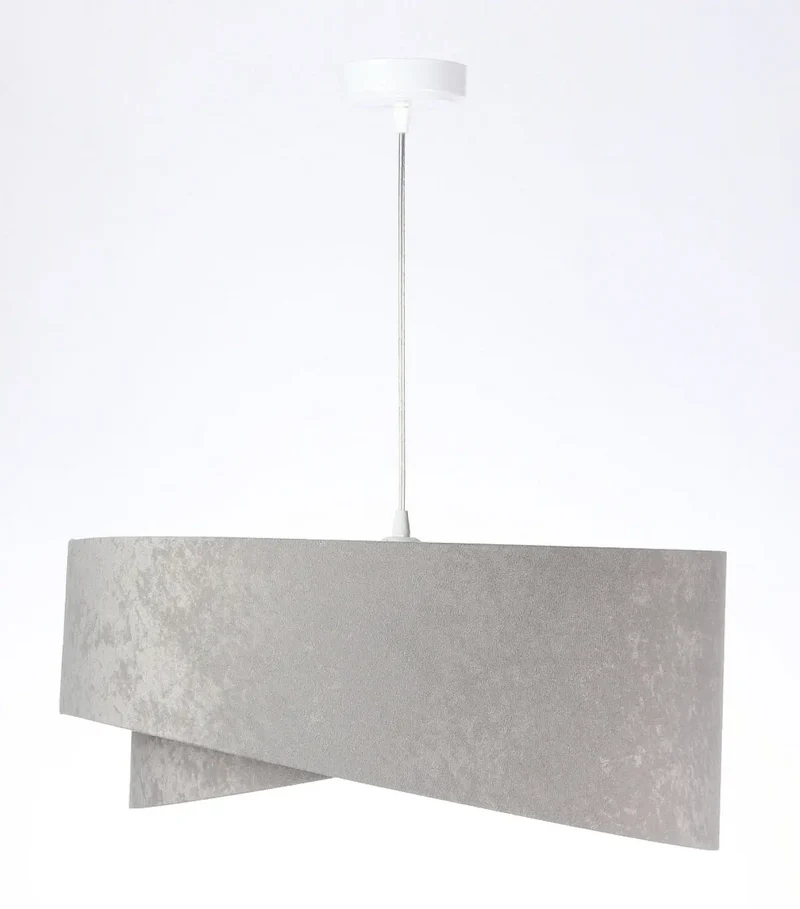 Suspension Luminaire | GALAXY VELOUR 50 cm Gris (Gris/Argent/Doré)
