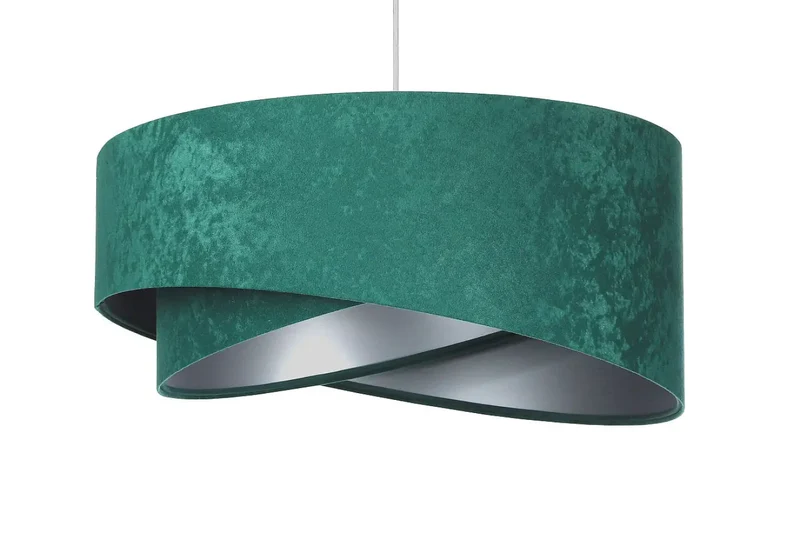 Suspension Luminaire | GALAXY VELOUR 50 cm (Vert/Argent)