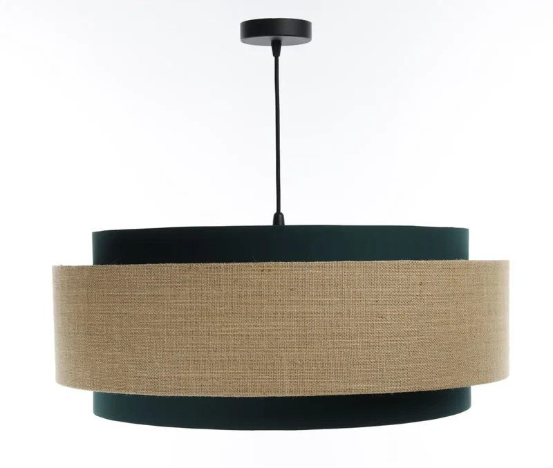 Suspension Luminaire | DOBLO CLASSIC (Vert /Beige/Ecru)
