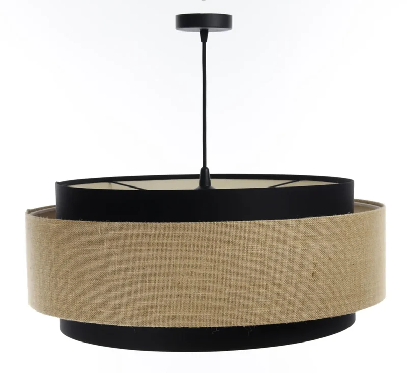 Suspension Luminaire | DOBLO CLASSIC (Noir /Beige/Ecru)