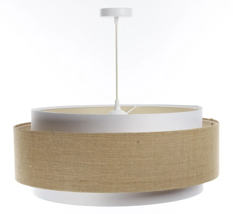 Suspension Luminaire | DOBLO CLASSIC (Blanc/Beige/Ecru)