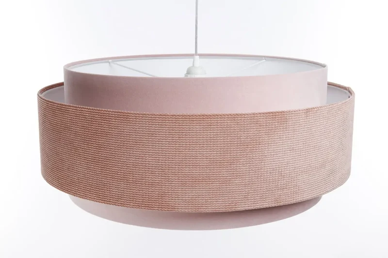 Suspension Luminaire | DOBLO CLASSIC (Rose Pâle/Blanc)