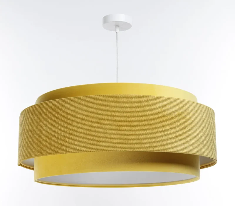 Suspension Luminaire | DOBLO CLASSIC (Jaune/Blanc)