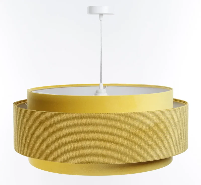 Suspension Luminaire | DOBLO CLASSIC (Jaune/Blanc)