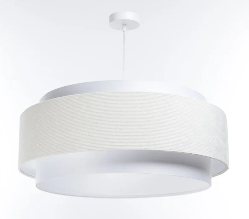 Suspension Luminaire | DOBLO CLASSIC (Blanc/Crème)