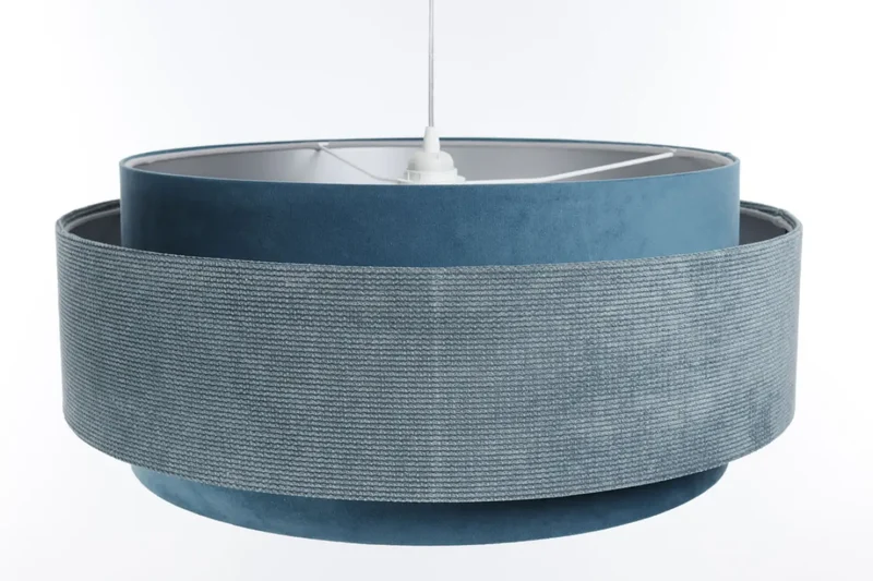 Suspension Luminaire | DOBLO CLASSIC (Bleu Clair/Argent)