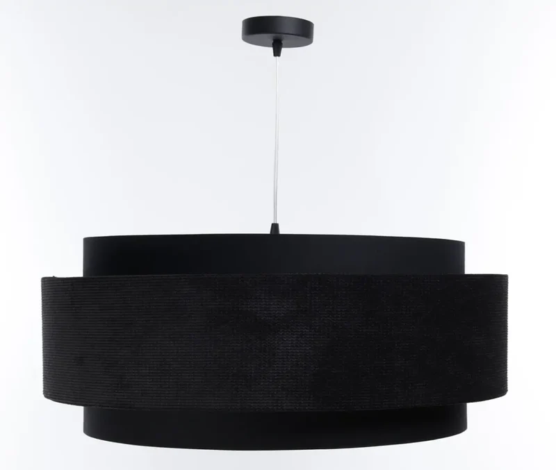 Suspension Luminaire | DOBLO CLASSIC (Noir/Argent)