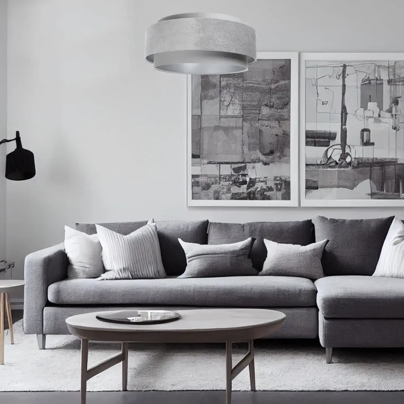 Suspension Luminaire | DOBLO CLASSIC (Gris/Argent)