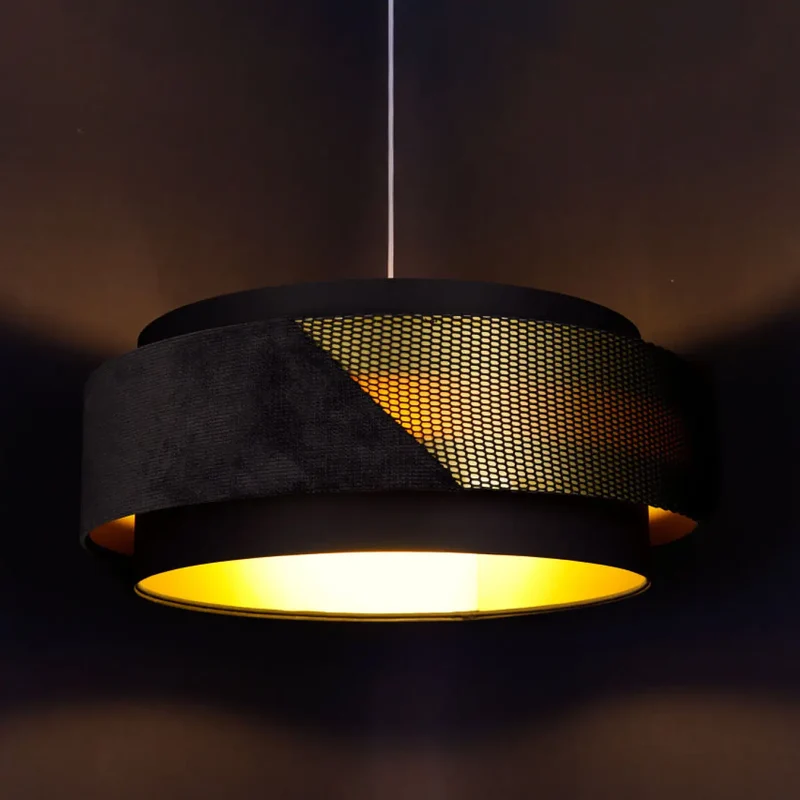 Suspension Luminaire | DOBLO CLASSIC (Noir/Doré)