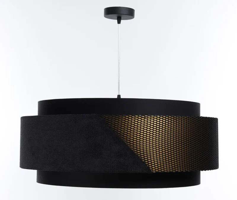 Suspension Luminaire | DOBLO CLASSIC (Noir/Doré)